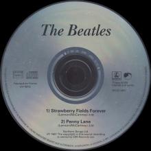 1992 Fr Strawberry Fields Forever ⁄ Penny Lane -promo- SPCD 1691 - pic 1