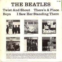 GERMANY 1963 06 OO - THE BEATLES - SLEEVE 1 - LABEL 1 - O 41 560 - GEOW 1283 - pic 2