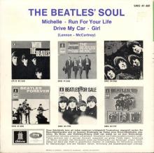 GERMANY 1966 02 OO - THE BEATLES' SOUL - SLEEVE 1 - LABEL 1 - SMO 41 681 - SGEW 8022  - pic 1