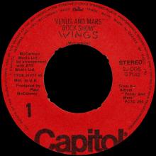 GREECE PAUL McCARTNEY - 1975 05 30 - VENUS AND MARS ROCKSHOW ⁄ MAGNETO AND TITANIUM MAN - 2J 006-97142 - pic 1