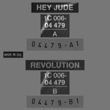 HEY JUDE - REVOLUTION - 1992 - 1C 006-04 479 - 2 - RECORDS - pic 5
