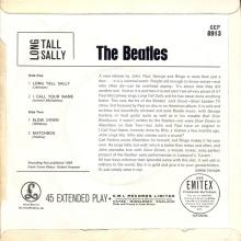 HOLLAND - 1964 06 00 - 1 - LONG TALL SALLY - GEP 8913 - pic 5