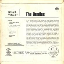 HOLLAND - 1964 06 00 - 2 - LONG TALL SALLY - GEP 8913 - pic 5