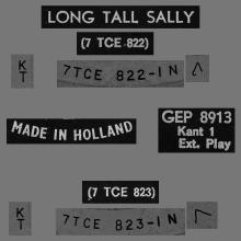 HOLLAND - 1964 06 00 - 2 - LONG TALL SALLY - GEP 8913 - pic 2