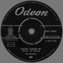 HOLLAND 011 - 1963 02 00 - LOVE ME DO ⁄ PLEASE, PLEASE ME - ODEON - 45-O 29469 - pic 1
