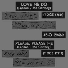 HOLLAND 014 - 1963 02 00 - LOVE ME DO ⁄ PLEASE, PLEASE ME - ODEON - 45-O 29469 - pic 1