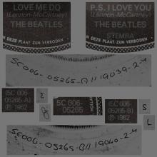 HOLLAND 535 - 1980 00 00 - LOVE ME DO ⁄ P.S. I LOVE YOU - PARLOPHONE - 5C 006-05265  - pic 1