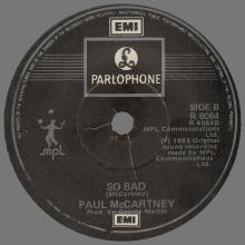 IRELAND 1983 12 05 - PIPES OF PEACE ⁄ SO BAD - PARLOPHONE - R 6064 - pic 1