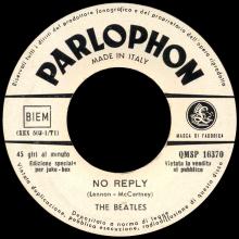 ITALY 1964 12 10 - QMSP 16370 - NO REPLY ⁄ BABY'S IN BLACK - LABEL B - pic 1