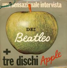 ITALY 1968 11 25 - DPR 108 - UNA SENSAZIONALE INTERVISTA DEI BEATLES + TRE DISCHI APPLE - B - pic 1