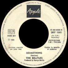 ITALY 1969 10 06 - QMSP 16461 - 3C 006-04266 - COME TOGETHER ⁄ SOMETHING - LABEL  A - pic 1
