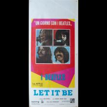ITALY 1970 LET IT BE - 1970 - 70cm-30cm - BEATLES FILMPOSTER MOVIEPOSTER FOTOBUSTA - pic 1