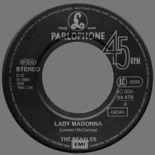 LADY MADONNA - THE INNER LIGHT - 1992 - 1C 006- 04 478 - 2 - RECORDS - pic 1