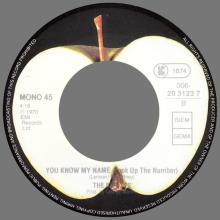 LET IT BE - YOU KNOW MY NAME (LOOK UP THE NUMBER) - 1992 - 1C 006- 04353 - PARLOPHONE - 006-20 3123 7 - APPLE - 2 - RECORDS - pic 1