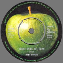 MARY HOPKIN - 1968 08 31 - THOSE WERE THE DAYS ⁄ TURN, TURN, TURN - APPLE 2 - DENMARK - PINK SLEEVE - pic 1