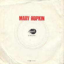 MARY HOPKIN - 1970 07 09 - QUE SERA SERA ⁄ FIELDS OF ST. ETIENNE - HOLLAND - APPLE 28 - 5C 006-91624 - pic 2