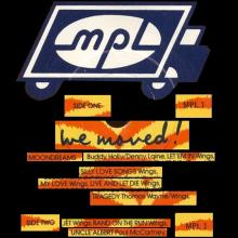 UK1977  THE RECORD 'WE MOVED' (MPL1) - PRESS RELEASE PROMO FOLDER - pic 1