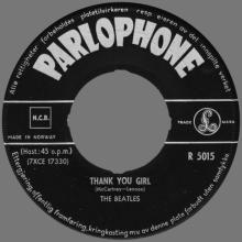 NO 1963 05 00 - FROM ME TO YOU ⁄ THANK YOU GIRL - R 5015 - 2 - ORANGE - DB 4948 - DANCE ON  - pic 5