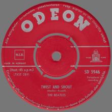NO 1963 08 00 - TWIST AND SHOUT ⁄ BOYS - SD 5946 - 3 - VIOLET - GN 1714 - SPORVOGNSEVENTYR  - pic 1