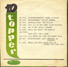 NO 1963 09 00 - SHE LOVES YOU ⁄ I'LL GET YOU - R 5055 - 1 - GN 1714 - SPORVOGNSEVENTYR - pic 1