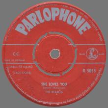 NO 1963 09 00 - SHE LOVES YOU ⁄ I'LL GET YOU - R 5055 - 3 - GN 1718 - NOEN VENTER PA DITT BREV - pic 1