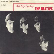 NO 1964 03 00 - ALL MY LOVING ⁄ I SAW HER STANDING THERE - SD 5958 - 1 - RED - GN 1723 - UNDER MEXICOS SOL - pic 1