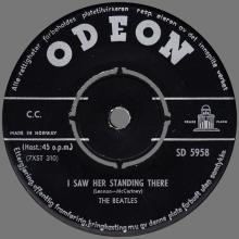NO 1964 03 00 - ALL MY LOVING ⁄ I SAW HER STANDING THERE - SD 5958 - 6 - ORANGE - ND 7442 - YESTERDAY ⁄ ACT NATURALLY - pic 5