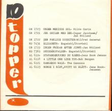 NO 1964 05 00 - ROLL OVER BEETHOVEN ⁄ PLEASE MISTER POSTMAN - 2 - ORANGE - GN 1723 - UNDER MEXICOS SOL - pic 1