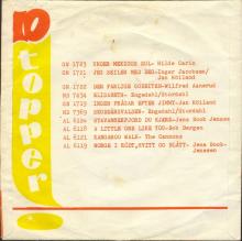 NO 1964 06 00 - LONG TALL SALLY ⁄ I CALL YOUR NAME - DK 1622 - 1 - ORANGE YELLOW - GN 1723 - UNDER MEXICOS SOL - pic 1