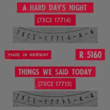 NO 1964 07 00 - A HARD DAY'S NIGHT ⁄ THINGS WE SAID TODAY - 3 - ORANGE - GN 1729 - LONG TALL SALLY - JAN HOILAND - pic 1