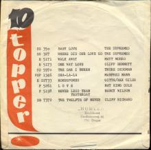 NO 1964 07 00 - A HARD DAY'S NIGHT ⁄ THINGS WE SAID TODAY - 5 - ORANGE - SS 350 - BABY LOVE  - pic 1