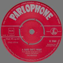 NO 1964 07 00 - A HARD DAY'S NIGHT ⁄ THINGS WE SAID TODAY - 5 - ORANGE - SS 350 - BABY LOVE  - pic 1