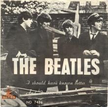 NO 1964 09 00 - I SHOULD HAVE KNOWN BETTER ⁄ AND I LOVE HER - ND 7436 - 2 - ORANGE - GN 1729 - LONG TALL SALLY - JAN HOILAND - pic 1