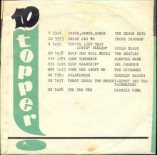 NO 1965 08 00 - I'LL FOLLOW THE SUN ⁄ I DON'T WANT TO SPOIL THE PARTY - SD 5981 - 1 - GREEN - LABEL 3 - F 5306 - DANCE, DANCE - pic 1