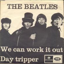 NO 1965 12 00 - WE CAN WORK IT OUT ⁄ DAYTRIPPER - LABEL 3 - ND 7442 - YESTERDAY - pic 1