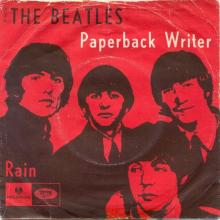 NO 1966 05 00 - PAPERBACK WRITER ⁄ RAIN - 1 - RED - LABEL 3 - SD 5987 - MICHELLE ⁄ GIRL - pic 1