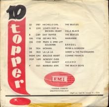 NO 1966 05 00 - PAPERBACK WRITER ⁄ RAIN - 1 - RED - LABEL 3 - SD 5987 - MICHELLE ⁄ GIRL - pic 1
