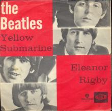 NO 1966 07 00 - YELLOW SUBMARINE ⁄ ELEANOR RIGBY - R 5055 - 1- RED - LABEL 3 - F 5602 - SLOOP JOHN B - pic 1