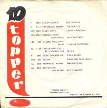 NO 1966 07 00 - YELLOW SUBMARINE ⁄ ELEANOR RIGBY - R 5055 - 2- RED - LABEL 5 - F 5602 - SLOOP JOHN B - pic 1
