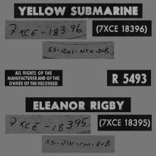 NO 1966 07 00 - YELLOW SUBMARINE ⁄ ELEANOR RIGBY - R 5055 - 2- RED - LABEL 5 - F 5602 - SLOOP JOHN B - pic 1