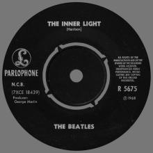 NO 1968 03 00 - LADY MADONNA ⁄ INNER LIGHT - R 5675 -1 - LABEL 5 - SWEDISH SLEEVE - pic 5