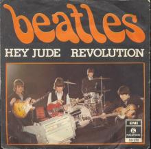 NO 1968 09 00 - HEY JUDE ⁄ REVOLUTION - DP 570 -1 - LABEL 5 - SWEDISH SLEEVE - pic 1