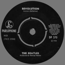 NO 1968 09 00 - HEY JUDE ⁄ REVOLUTION - DP 570 -1 - LABEL 5 - SWEDISH SLEEVE - pic 5
