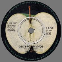 NO 1969 05 00 - THE BALLAD OF JOHN AND YOKO ⁄ OLD BROWN SHOE - R 5786 -2 - LABEL 7 - SWEDISH SLEEVE - pic 5