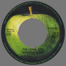 NO 1970 07 00 - THE LONG AND WINDING ROAD ⁄ FOR YOU BLUE - 7E 006-04514 M -4E 006-04514 M - LABEL 7 - CL 15606 - BOBBIE GENTRY - pic 1