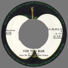 NO 1970 07 00 - THE LONG AND WINDING ROAD ⁄ FOR YOU BLUE - 7E 006-04514 M -4E 006-04514 M - LABEL 7 - CL 15606 - BOBBIE GENTRY - pic 5