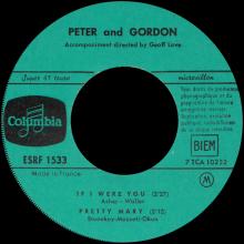 PETER AND GORDON - A WORLD WITHOUT LOVE - ESRF 1533 - FRANCE - EP - pic 5