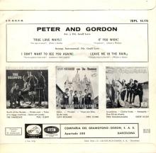 PETER AND GORDON - I DON'T WANT TO SEE YOU AGAIN - 7EPL 14.175 - SPAIN - EP -1 - pic 1