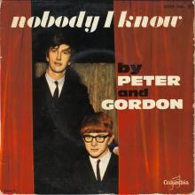 PETER AND GORDON - NOBODY I KNOW - ESRF 1566 - FRANCE - EP - pic 1