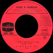 PETER AND GORDON - WOMAN - ESRF 1824 - FRANCE - EP - pic 3